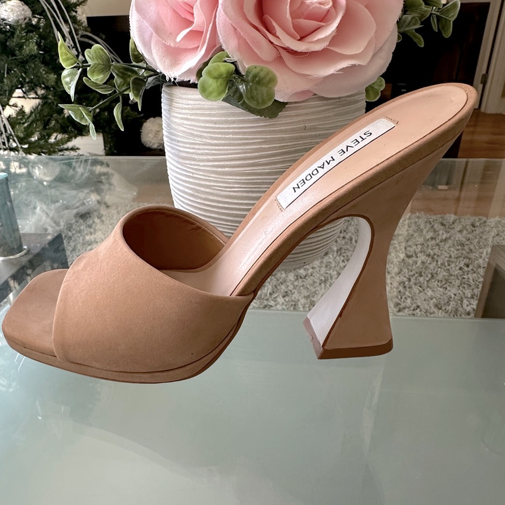Steve Madden camel LIPA heels ✨ - Picture 5 of 9